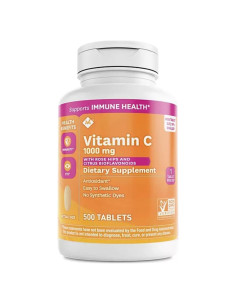 Vitamina C 1000 mg Member's Mark con Rosa Mosqueta y Bioflavonoides