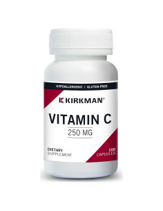 Vitamina C 250 mg Kirkman 100 cápsulas - Antioxidante