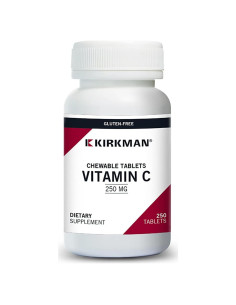 Tabletas Masticables de Vitamina C 250 mg Kirkman - 250 Unidades