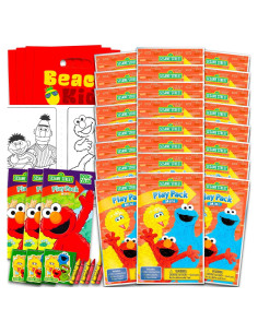 Conjunto de Favoritos de Fiesta Plaza Sésamo 24 Mini Paquetes