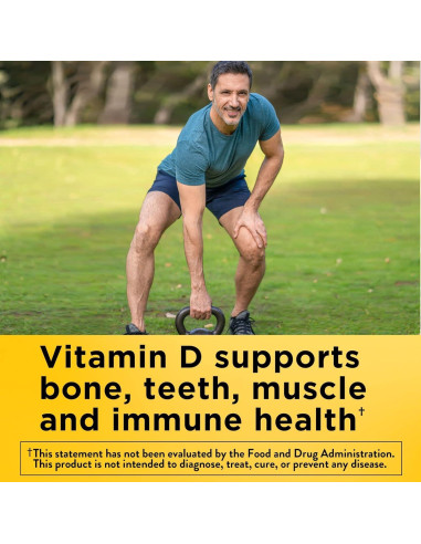 Nature Made Vitamina D3 K2 5000 IU 30 Gelatinas Blandas