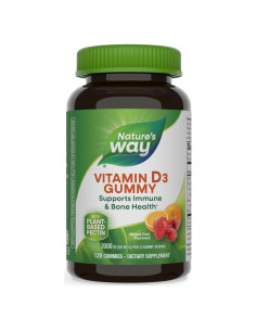 Gomitas de Vitamina D3 Nature's Way 120 Unidades 2000 UI