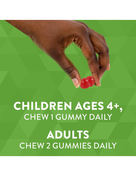 Gomitas de Vitamina D3 Nature's Way 120 Unidades 2000 UI