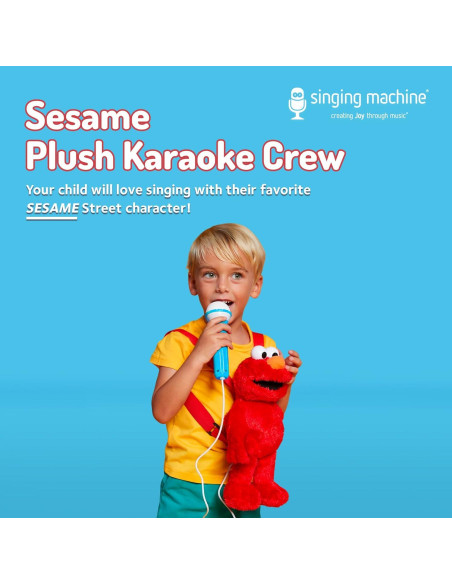 Juguete de Peluche Karaoke Singing Machine Elmo 21.6x19.1x22.9cm