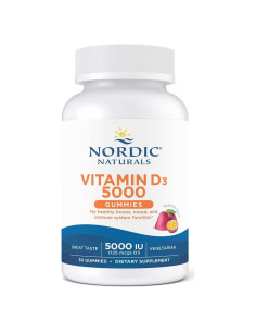 Gominolas de Vitamina D3 5000 UI Nordic Naturals - 30 Unidades