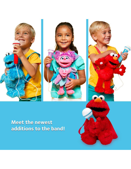 Juguete de Peluche Karaoke Singing Machine Elmo 21.6x19.1x22.9cm
