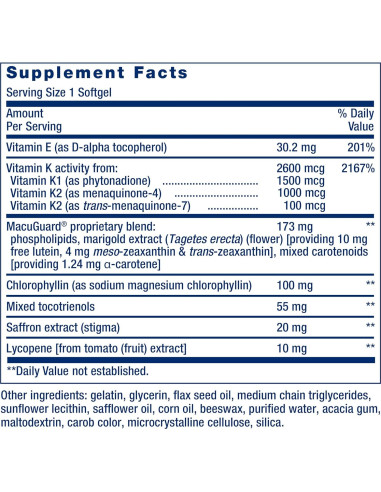 Suplemento Multivitamínico Life Extension 60 Gelatinas Blandas
