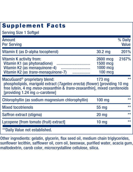 Suplemento Multivitamínico Life Extension 60 Gelatinas Blandas