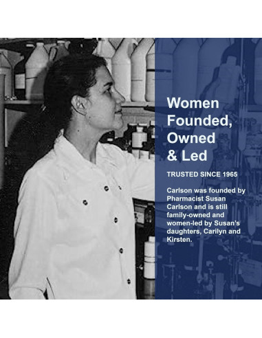 Vitamina D3 líquida Carlson 6000 IU 365 gotas vegetarianas