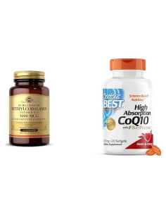 Vitamina B12 Metilcobalamina 5000 mcg Solgar - Energía y Salud