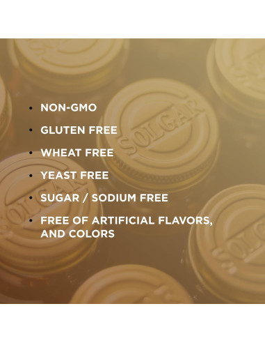 Vitamina B12 500 mcg Solgar - 100 Cápsulas Vegetales - Energía y Nervios