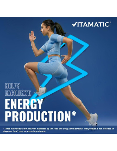 Vitamatic Vitamina B12 5000 mcg - 365 Tabletas Sabor Berry