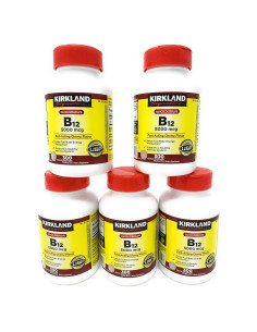 Suplemento B-12 Sublingual 5000 mcg Kirkland 300 Tabletas