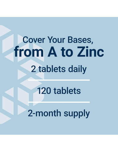 Suplemento Multivitamínico Life Extension 120 Tabletas Sin Gluten