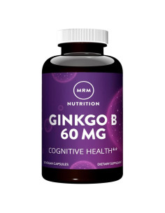 Suplemento Ginkgo B 60mg MRM Nutrition - 120 Cápsulas Veganas