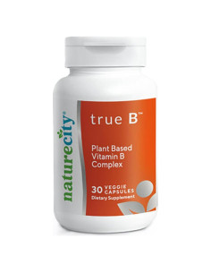 Suplemento Vitaminas B Naturales True-B NatureCity - 30 Cápsulas