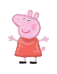 Globo de Aluminio Peppa Pig 25" Anagram Multicolor