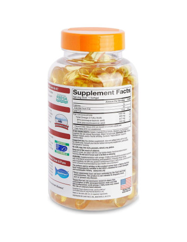 Aceite de Pescado Omega 3 Member's Mark 1400 mg 150 Gelatinas