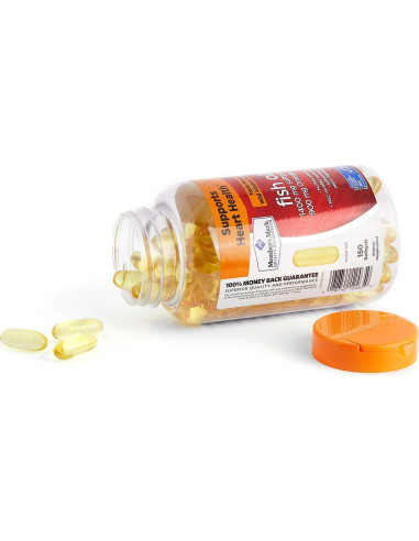 Aceite de Pescado Omega 3 Member's Mark 1400 mg 150 Gelatinas