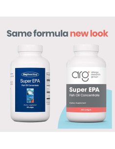 Suplemento Omega 3 Allergy Research Group 200 Cápsulas 2