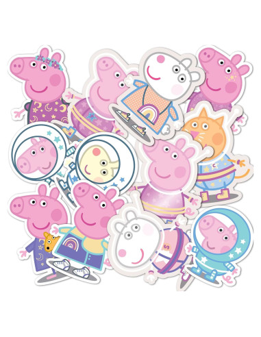 Calcomanías de Vinilo Peppa Pig Desert Cactus 21.6x27.9cm