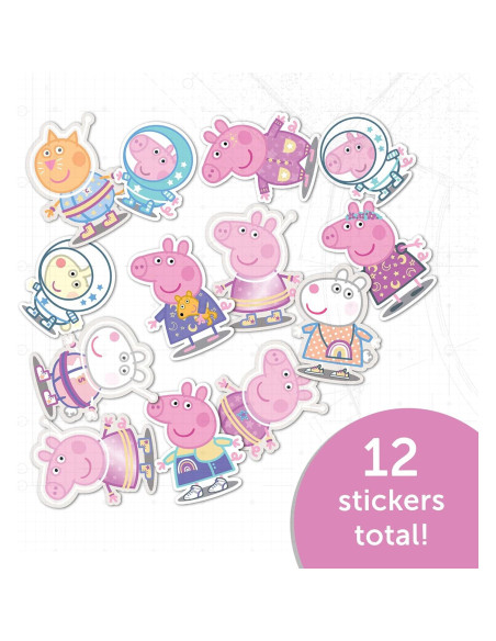 Calcomanías de Vinilo Peppa Pig Desert Cactus 21.6x27.9cm