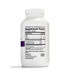 Aceite de Pescado 1000 Mg 365 Whole Foods 250 Cápsulas 2