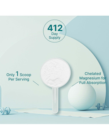 Suplemento Deal Citrato de Magnesio 500mg 1.36kg Sin Sabor
