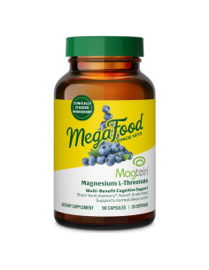 Suplemento de Magnesio L-Treonato MegaFood 2000mg 90 Cápsulas