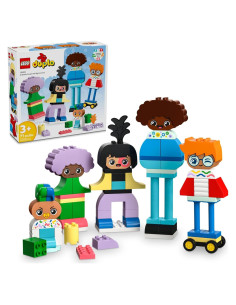 LEGO DUPLO Ciudad Personas Construibles 10423 - Juguete Interactivo 71 Piezas