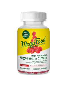 MegaFood Citrato de Magnesio Gominolas Veganas 60 Unidades