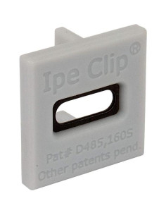 Sujetadores Ocultos DeckWise Ipe Clip Extreme Gris 1050 Piezas 2