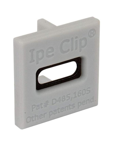Sujetadores Ocultos DeckWise Ipe Clip Extreme Gris 1050 Piezas