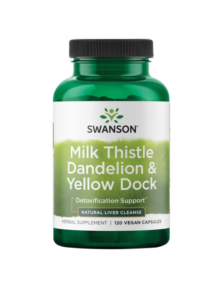 Suplemento Herbal para el Hígado Swanson - 120 Cápsulas Suplemento Herbal para el Hígado Swanson - 120 Cápsulas