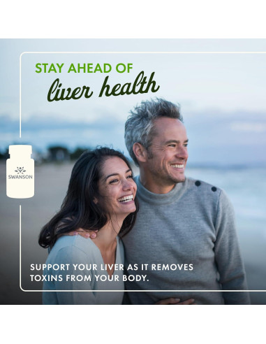 Suplemento Herbal para el Hígado Swanson - 120 Cápsulas