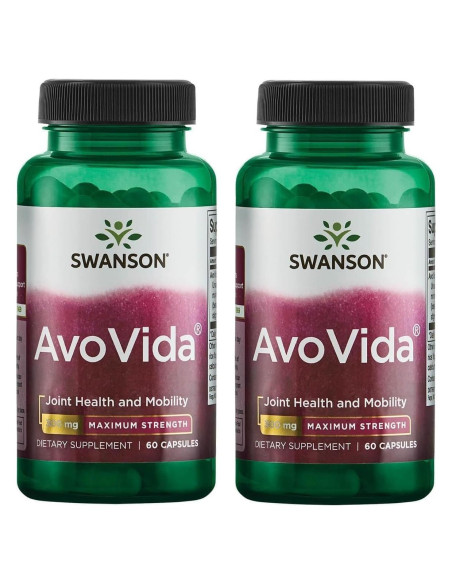 Suplemento Articular Swanson AvoVida 60 Cápsulas 300mg Suplemento Articular Swanson AvoVida 60 Cápsulas 300mg