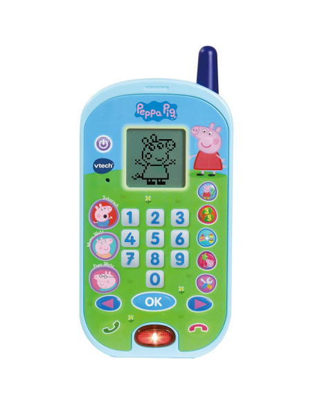 Teléfono de Aprendizaje VTech Peppa Pig - Juegos Educativos 2-5 Años