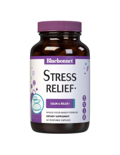 Cápsulas Vegetales Alivio del Estrés Bluebonnet 60 Unidades