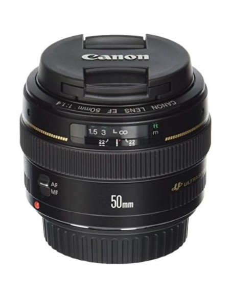 Lente Canon EF 50mm f/1.4 USM para Cámaras SLR - Renovado Lente Canon EF 50mm f/1.4 USM para Cámaras SLR - Renovado