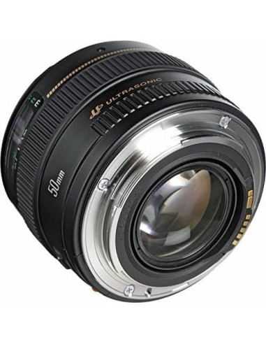 Lente Canon EF 50mm f/1.4 USM para Cámaras SLR - Renovado