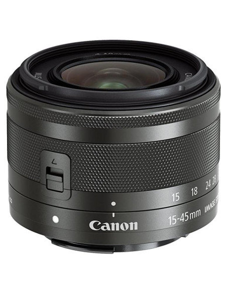 Lente Zoom Canon EF-M 15-45mm f/3.5-6.3 IS STM Renovado Lente Zoom Canon EF-M 15-45mm f/3.5-6.3 IS STM Renovado