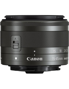 Lente Zoom Canon EF-M 15-45mm f/3.5-6.3 IS STM Renovado 2