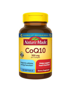 Nature Made CoQ10 300mg 120 Softgels - Apoyo Corazón y Antioxidante
