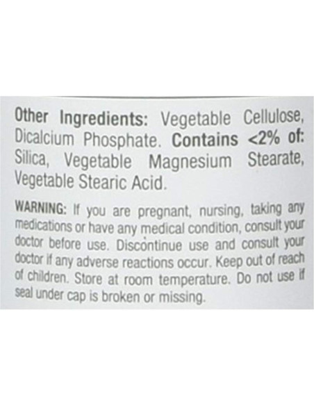 Tabletas de Zinc Nature's Bounty 50 mg 600 unidades Tabletas de Zinc Nature's Bounty 50 mg 600 unidades