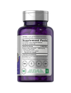 Cápsulas de Saúco Negro Horbach 3000mg - 180 Unidades 2