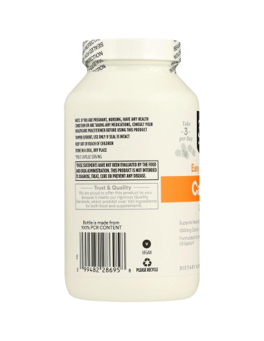 Cápsulas Veganas Cal-Mag 2:1 365 Whole Foods 250 Unidades