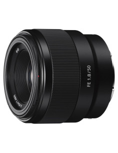 Lente Sony FE 50mm F1.8 para cámaras montura E