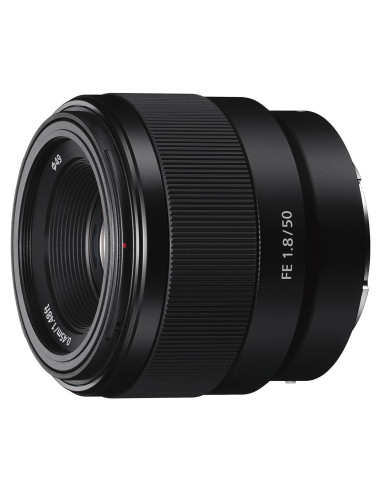 Lente Sony FE 50mm F1.8 para cámaras montura E