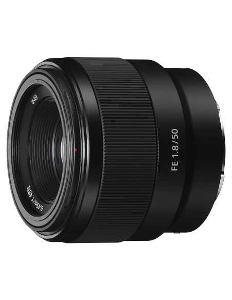 Lente Sony FE 50mm F1.8 para cámaras montura E