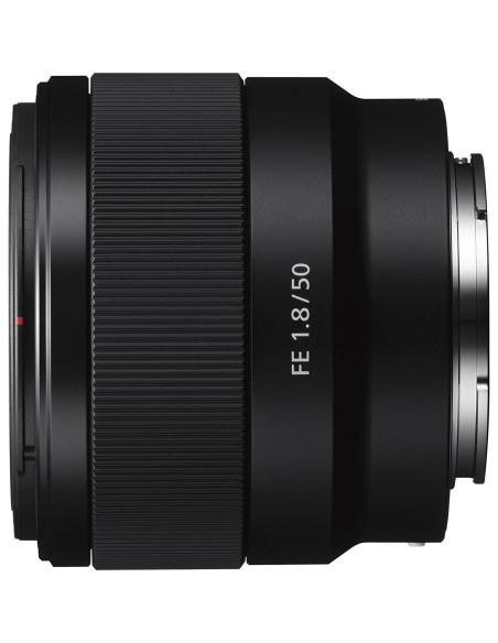 Lente Sony FE 50mm F1.8 para cámaras montura E
